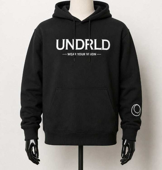 Undrld Vision Hoodie premium heavyweight cotton-blend streetwear with kangaroo pocket and reinforced drawstrings