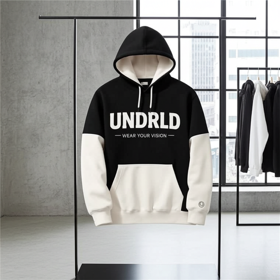 Undrld Vision Hoodie pre-order with oversized fit and heavyweight fabric