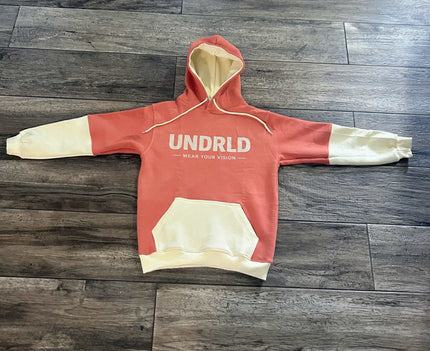 Undrld Vision Hoodie premium heavyweight streetwear with deep kangaroo pocket and reinforced drawstrings