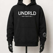 Undrld Vision Hoodie premium heavyweight cotton-blend streetwear with kangaroo pocket and reinforced drawstrings
