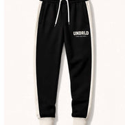 Undrld Vision Joggers  in black and cream, featuring a stylish design for everyday wear.
