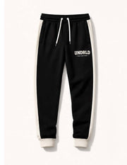 Undrld Vision Joggers  in black and cream, featuring a stylish design for everyday wear.
