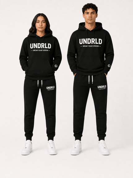 UNDRLD Vision Set oversized hoodie and joggers in multiple colorways for exclusive pre-order collection